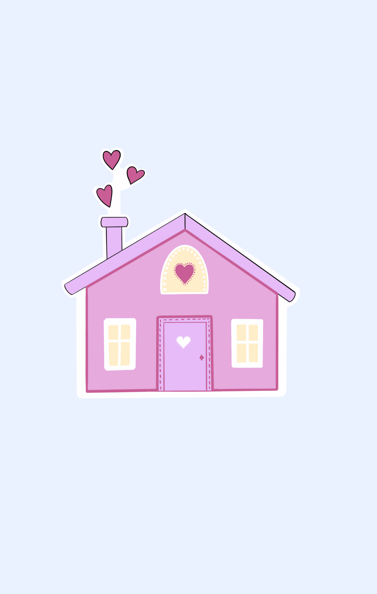 Cottage Sticker