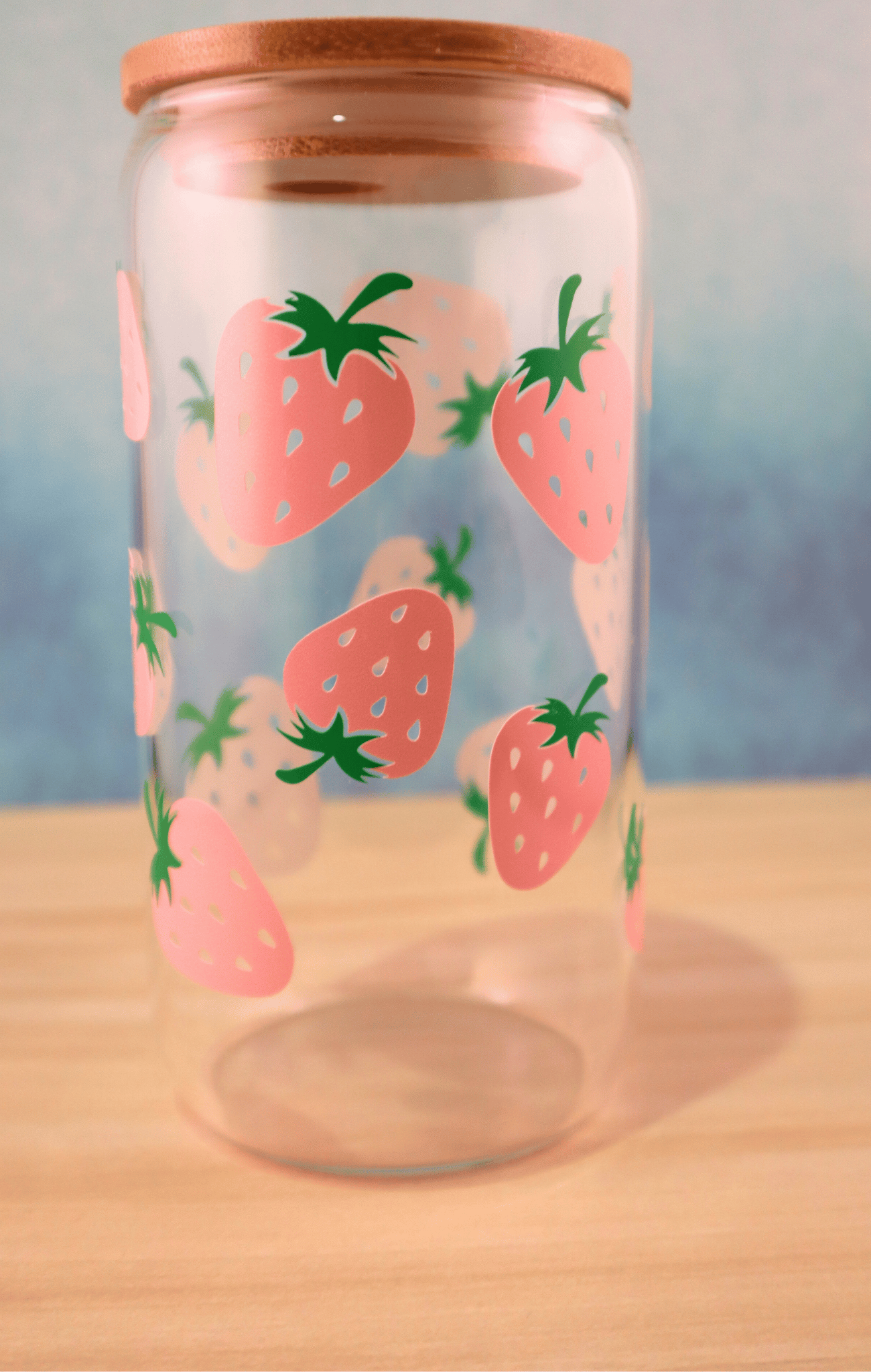 Glass Tumbler Strawberry