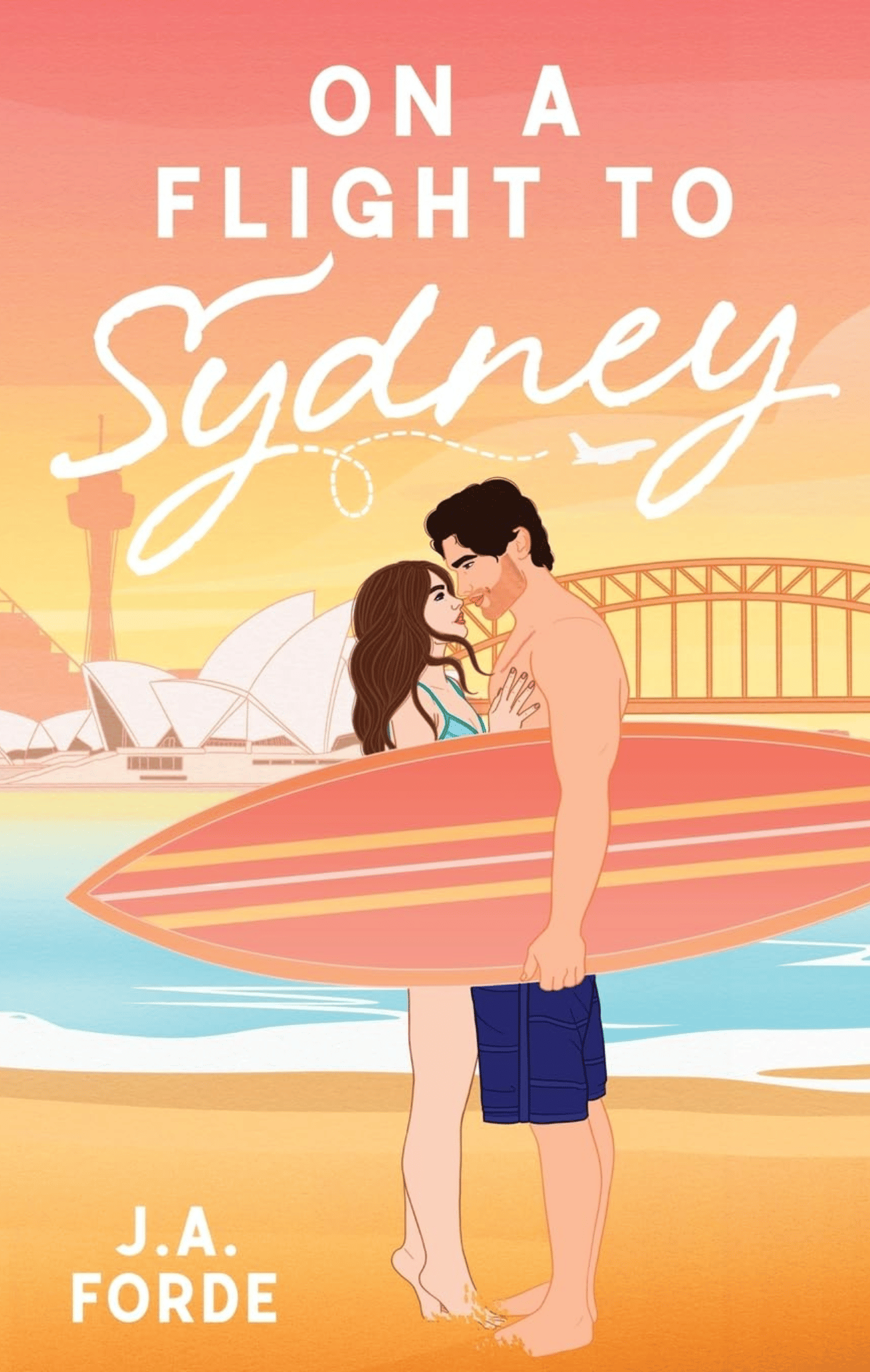 On a Flight to Sydney - (Love Along the Way #1)