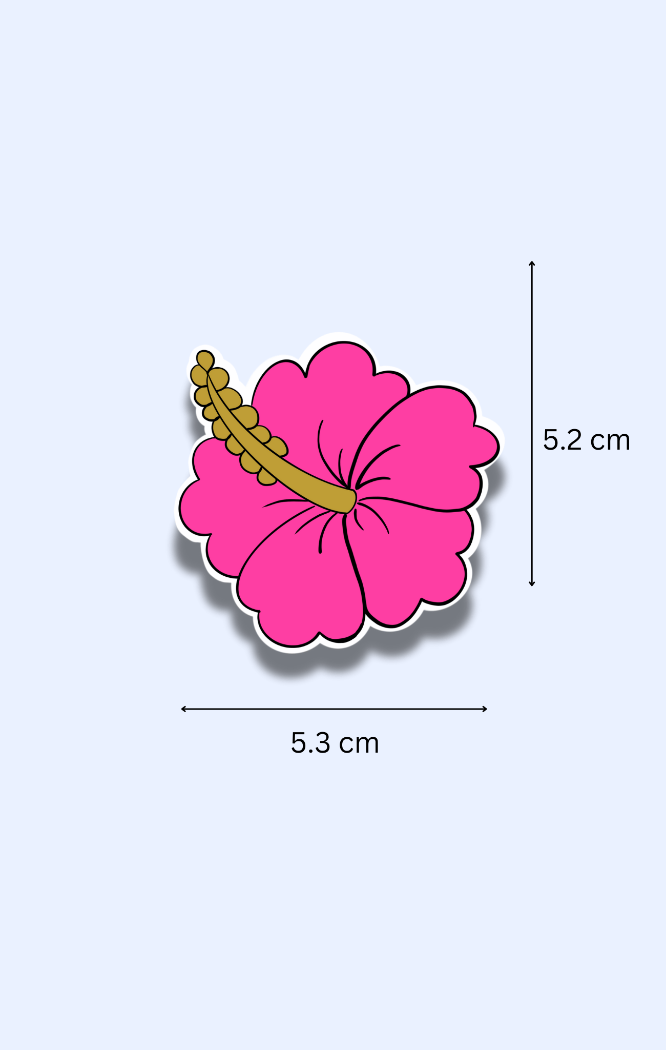 Hibiscus Sticker