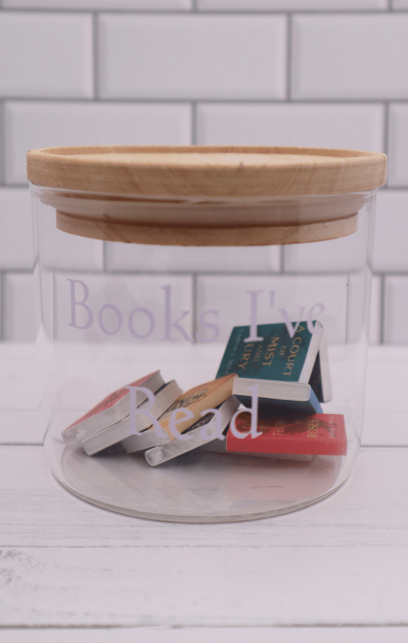 Books I've Read Jar