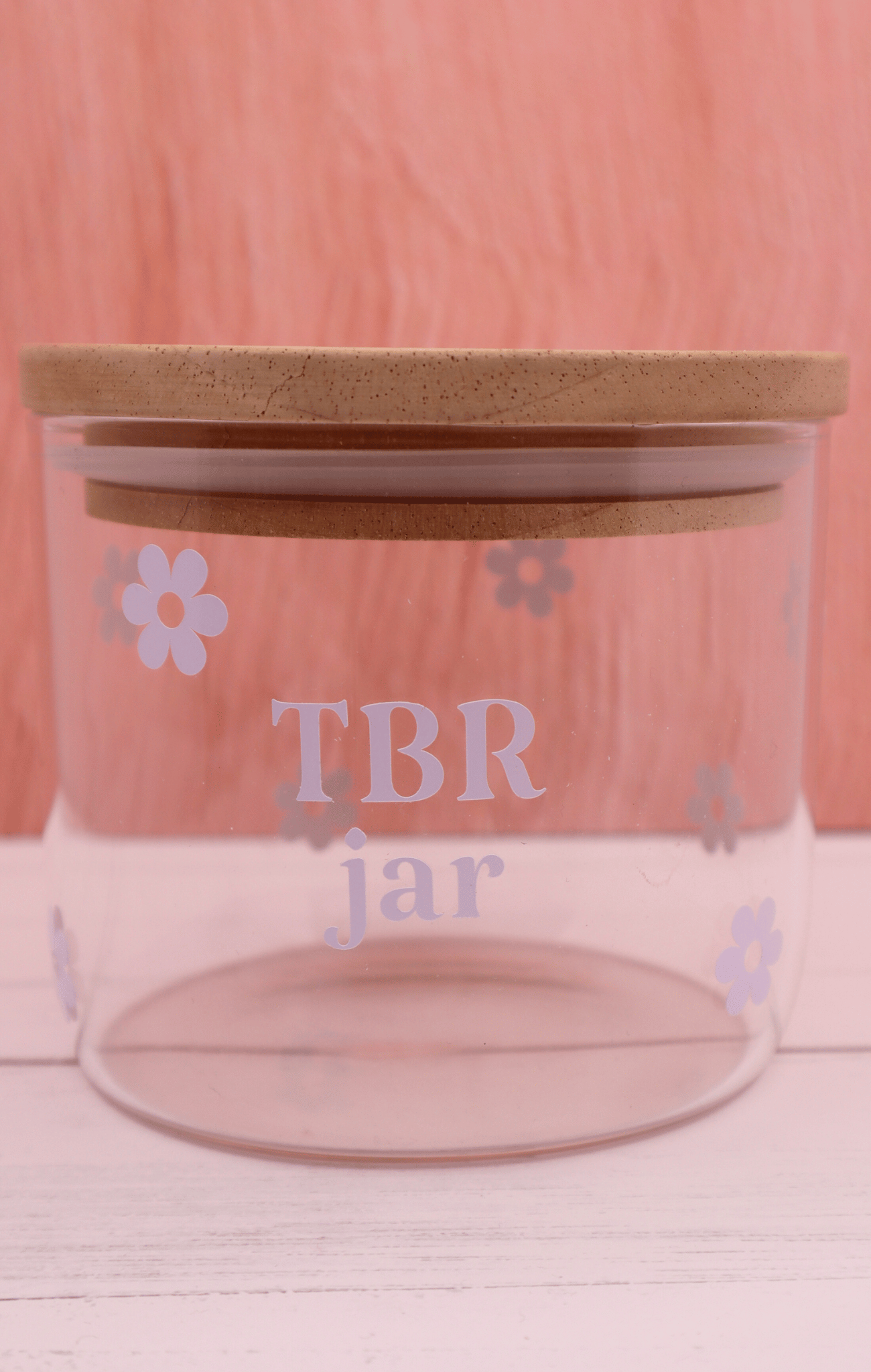 TBR Jar - White Flowers