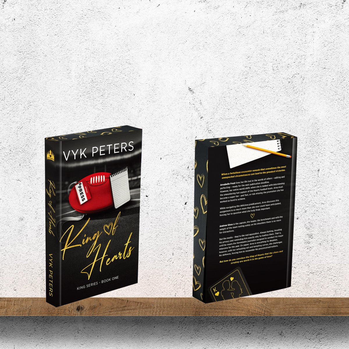 King Series with Sprayed Edges - 3 book set