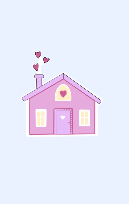 Cottage Sticker