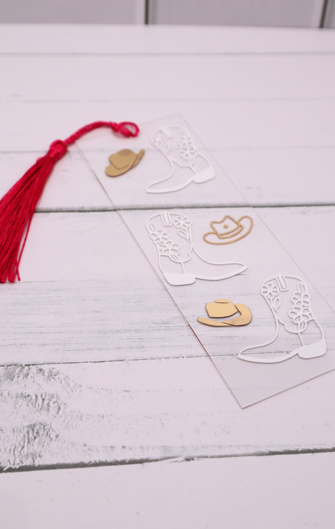 Cowboy Era Acrylic Bookmark