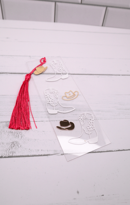 Cowboy Era Acrylic Bookmark