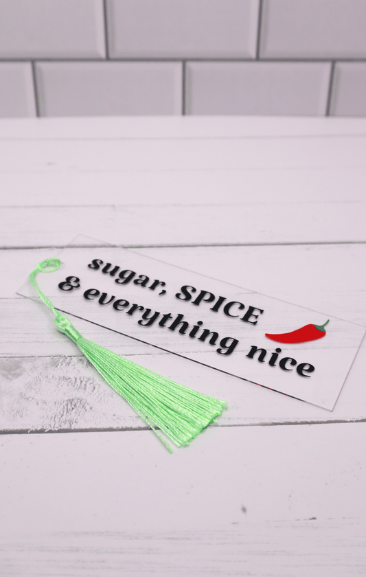 Sugar & Spice Acrylic Bookmark