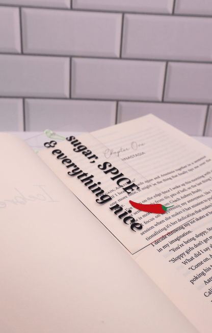 Sugar & Spice Acrylic Bookmark
