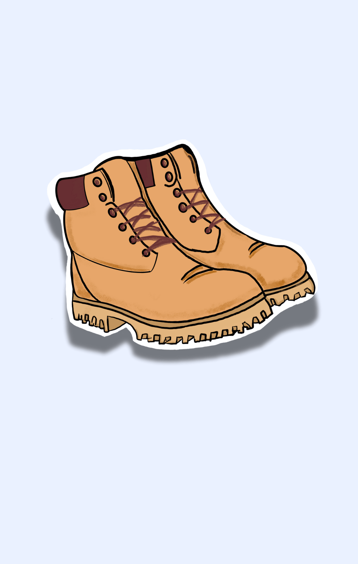 Timberland Boots Sticker