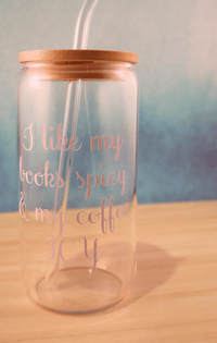 Glass Tumbler </br> Spicy & Icy