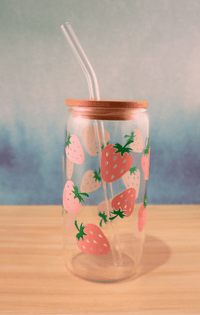 Glass Tumbler </br> Strawberry