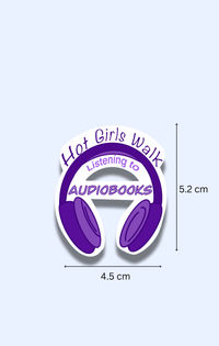 Hot Girl Walks Sticker