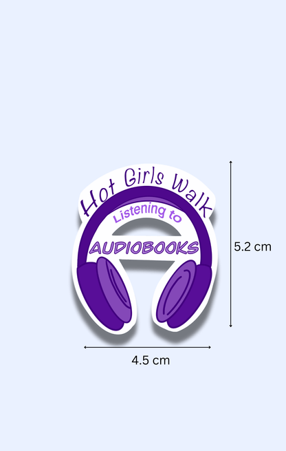 Hot Girl Walks Sticker