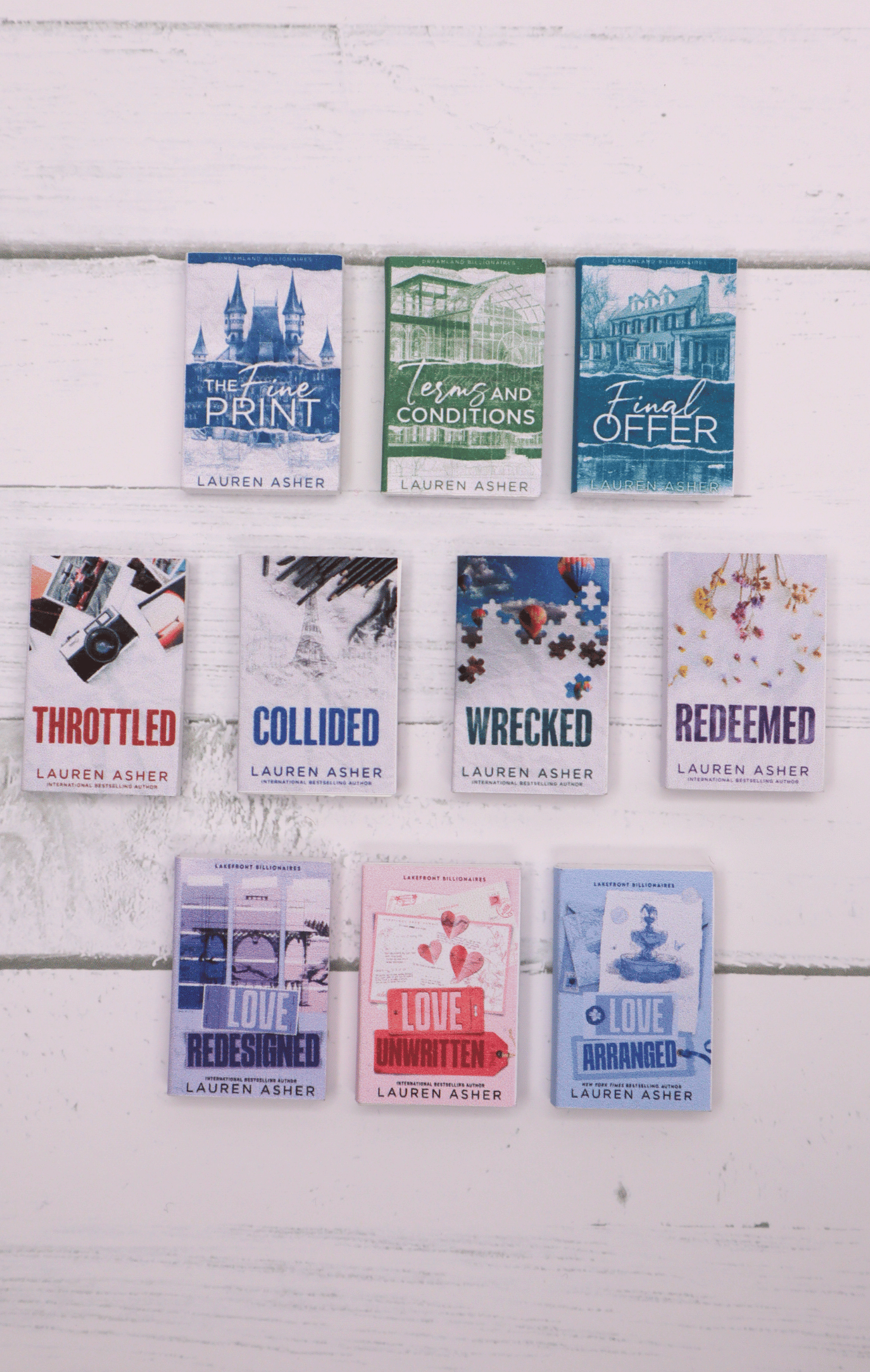 Mini Books - Lauren Asher Collection