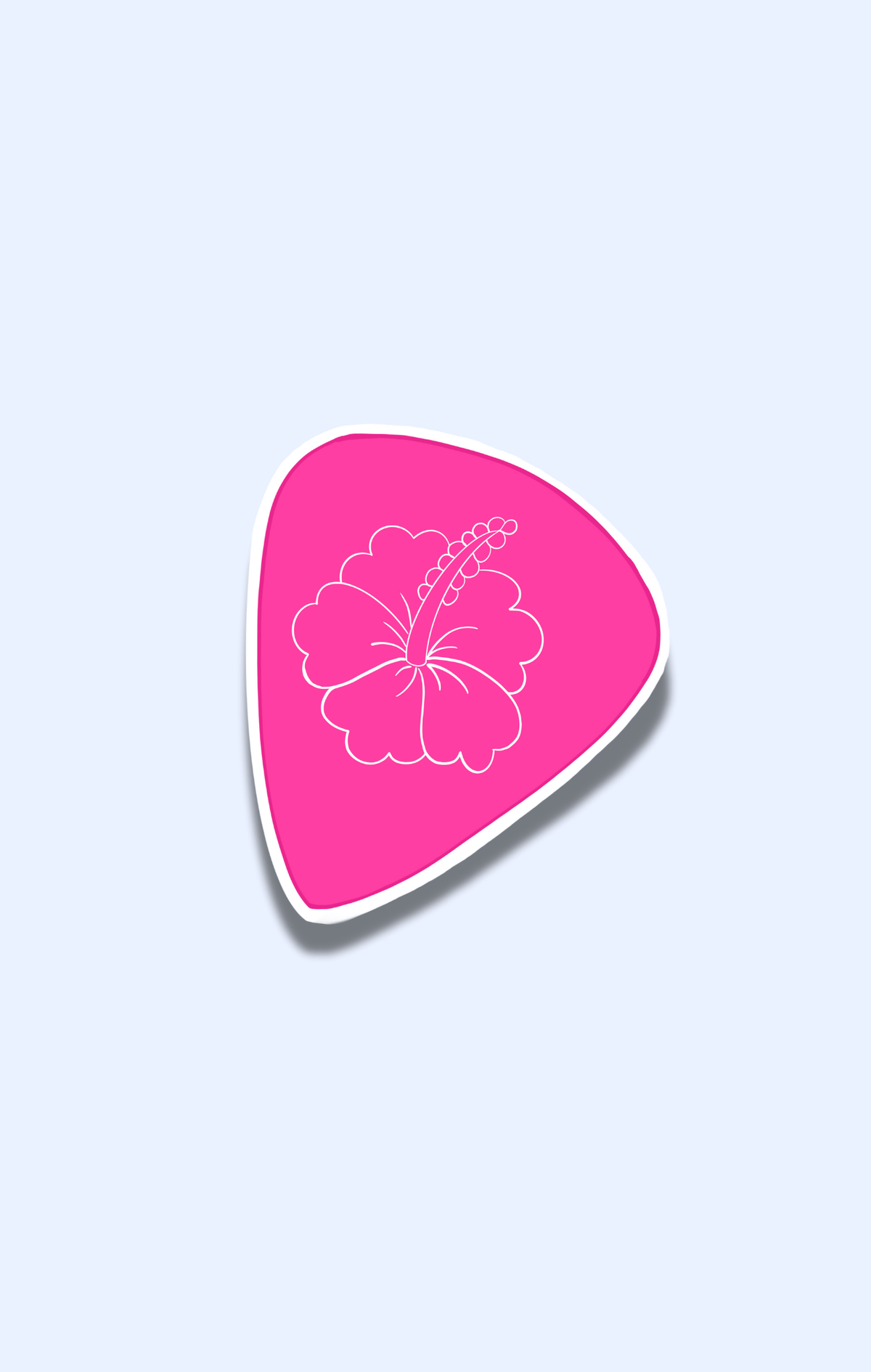 Guitar Pick Sticker