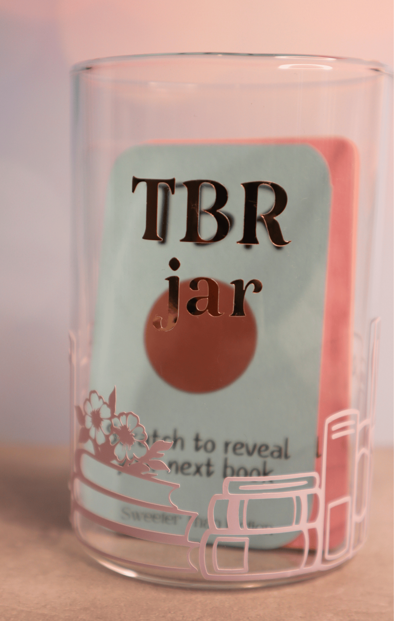 Mini TBR (To Be Read) Jar