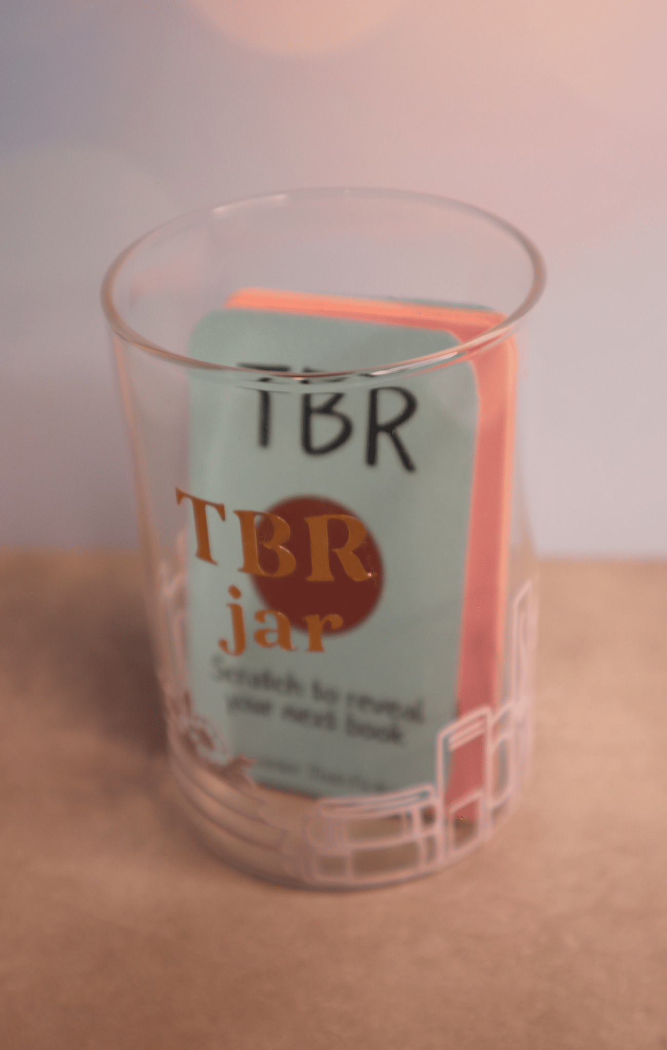 Mini TBR (To Be Read) Jar
