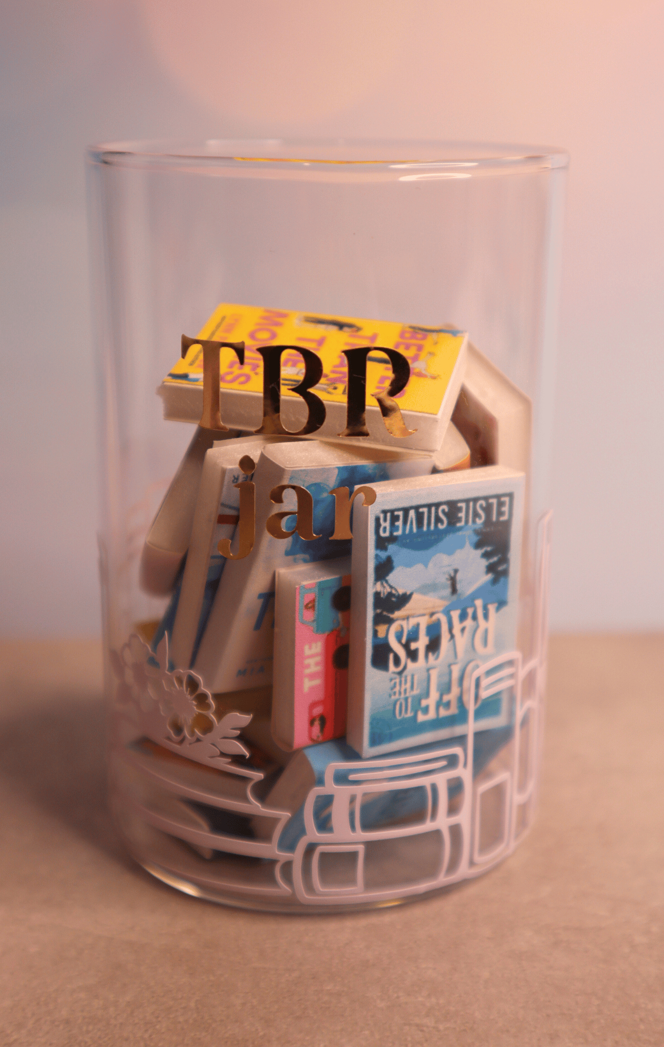 Mini TBR (To Be Read) Jar