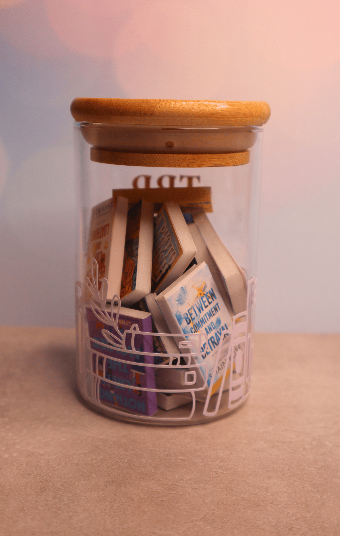 Mini TBR (To Be Read) Jar