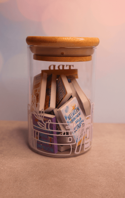 Mini TBR (To Be Read) Jar