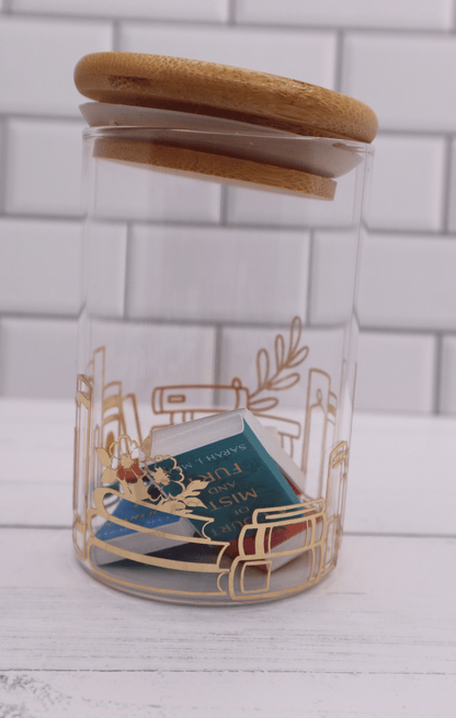 Mini Jar - Gold Foil Book Wrap