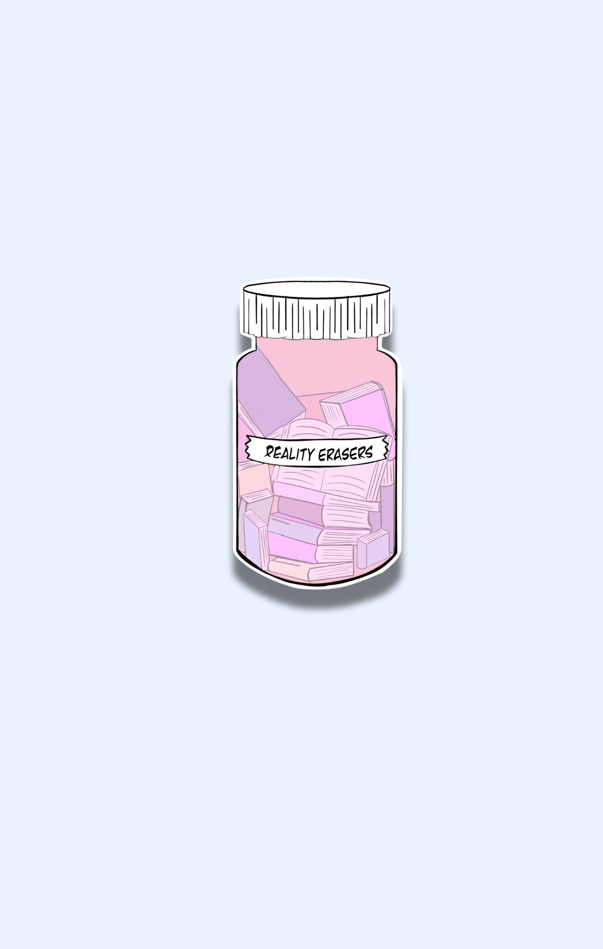 Reality Erasers Sticker