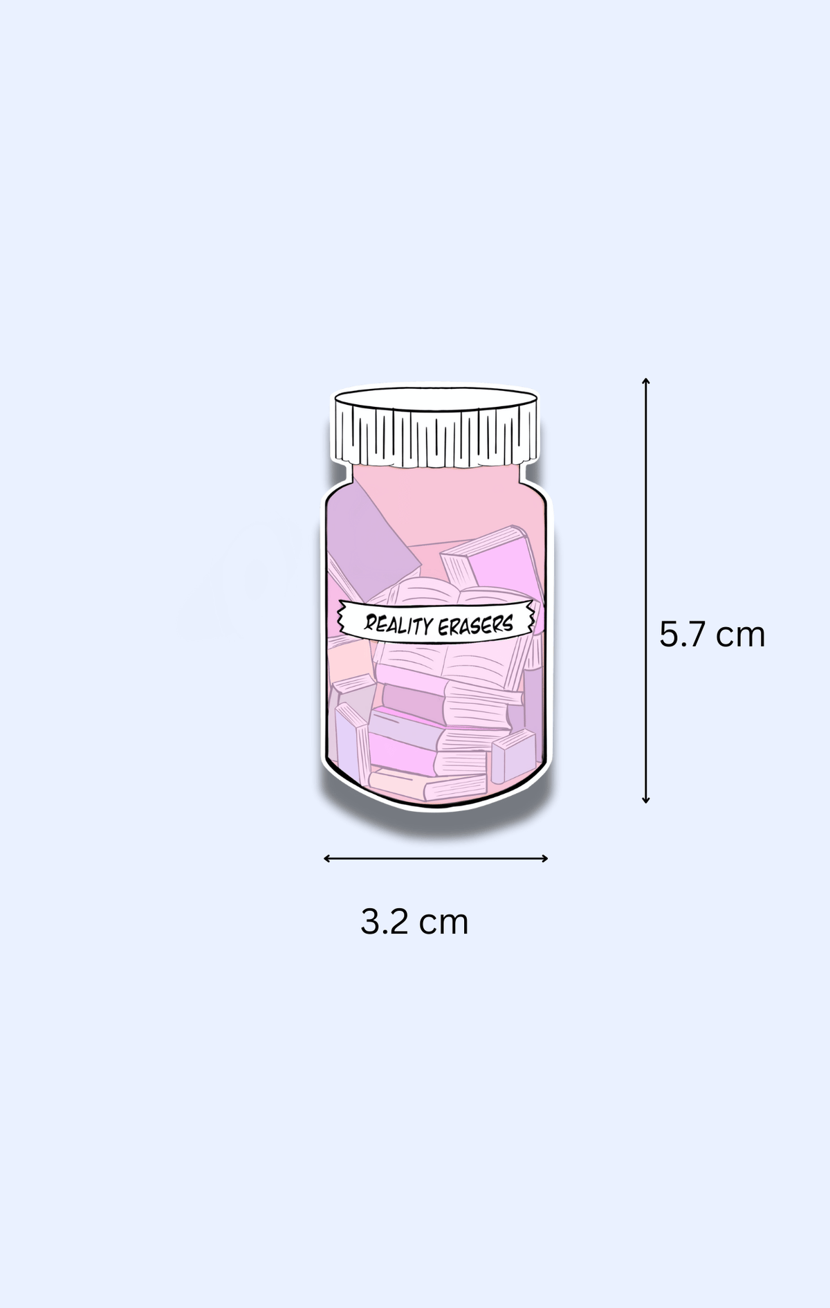 Reality Erasers Sticker