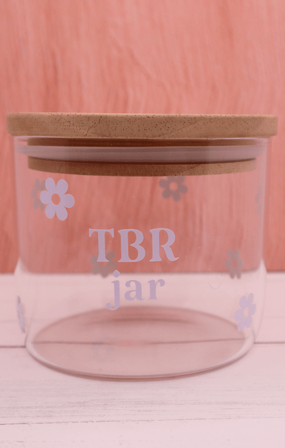 TBR Jar - White Flowers