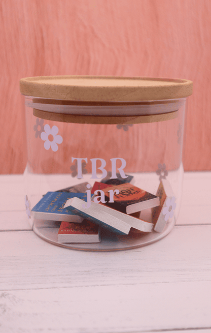 TBR Jar - White Flowers