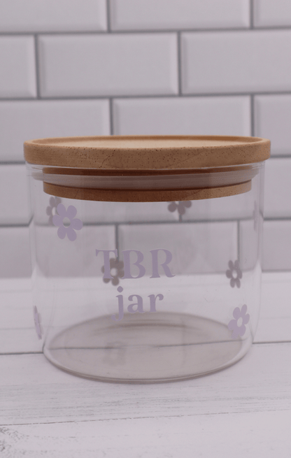 TBR Jar - White Flowers