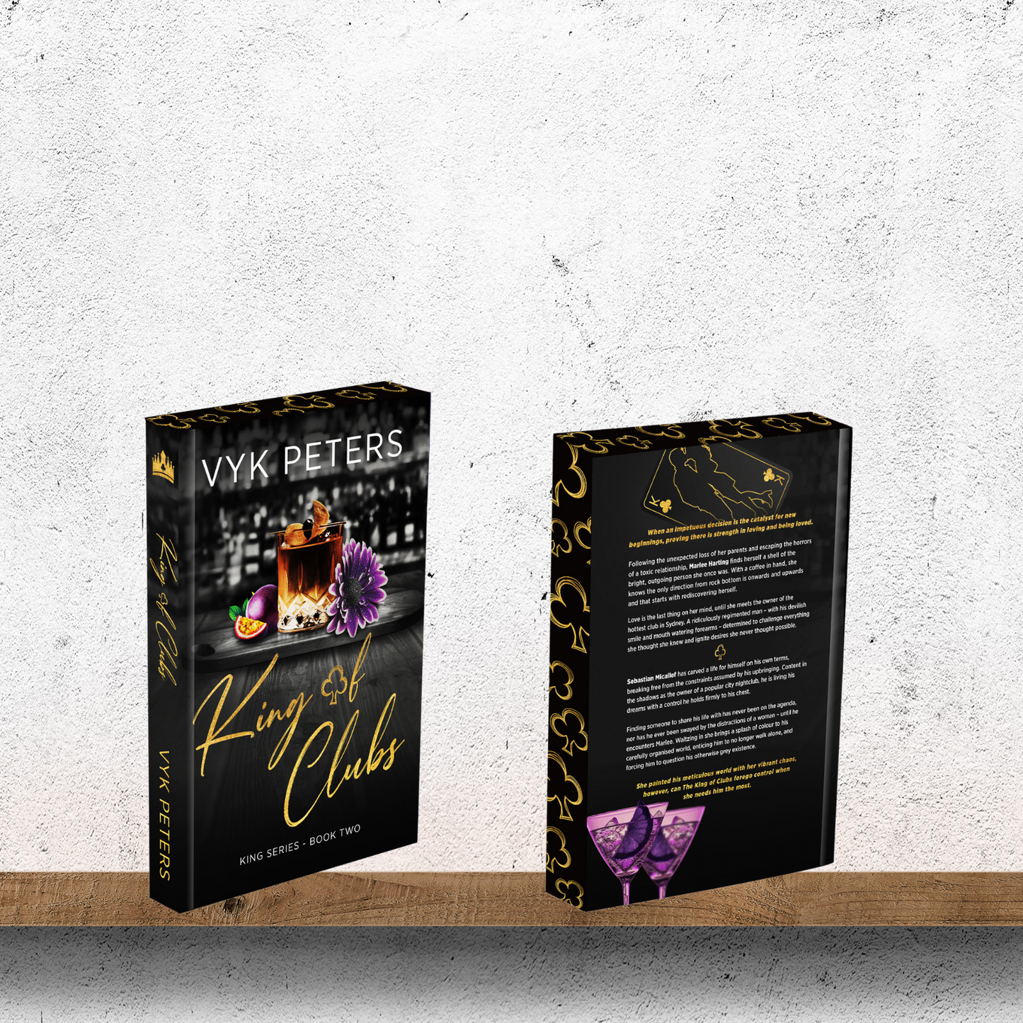 King Series with Sprayed Edges - 3 book set